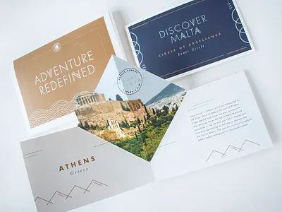 Mediterranean Cruise Pop-up Book brochure cruise malta mediterranean popup