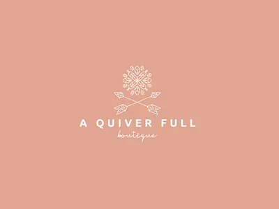 A Quiver Full Boutique arrows boutique clothing illustration pink women