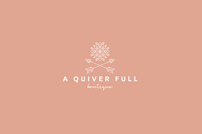 A Quiver Full Boutique arrows boutique clothing illustration pink women