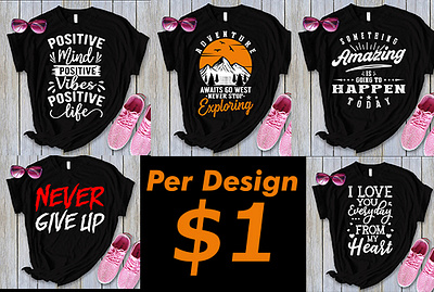 Fiverr T-shirt Design Gig branding design fiverr gig graphic design illustration logo low price gig t shirt typography vector