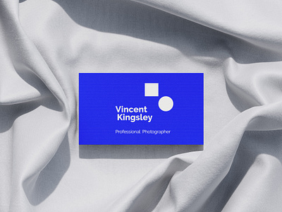 Vincent Kingsley - Visual identity branding business card design designing graphic design logo visual identity