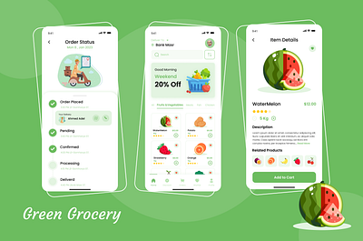 Grocery App app grocery ui