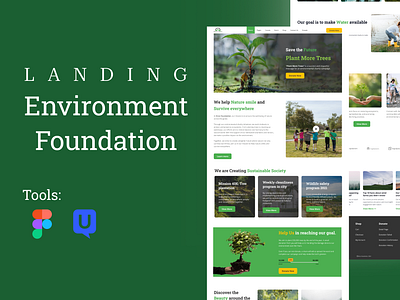 Envo Foundation branding design figma ui