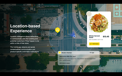 Food Experience app application branding design experience food illustration minimal online store ui ux