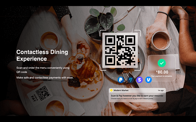 Food Experience app application branding design dining experience food graphic design hotel illustration minimal qr restaurant ui ux