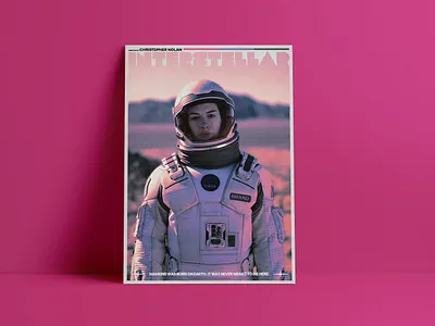 Movie Poster Design l Interstellar artwork blackhole branding christopher nolan design film film poster graphic design illustration interstellar movie movie poster photoshop poster poster design poster illustration print sciencefiction space typography