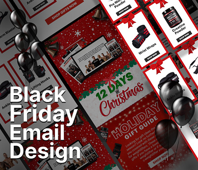 Black Friday Email Design | Dmoose Email Design 3d animation graphic design logo motion graphics ui