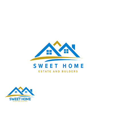 REAL ESTATE LOGO DESIGN branding construction logo design graphic design house illustration property logo real estate realtor ui