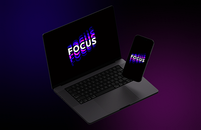 Can we "FOCUS"? 3d animation appdesign design graphic design illustration mac wallpaper macbook mockup phone wallpaper shadow trending ui uidesign uiux wallpaper webdesign