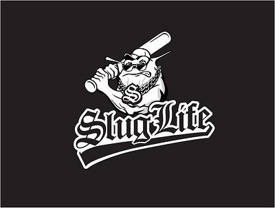 Slug Life Sports Team Logo illustration logo