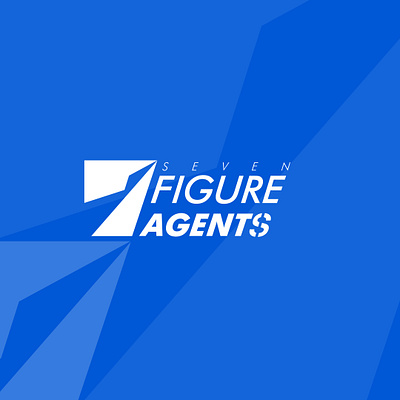 7 Figure Agents Logo Design branding logo