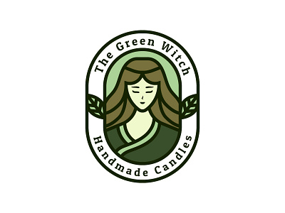 Green | Logo brand branding design graphic graphic design graphic designer green logo logotypes nature vector witch