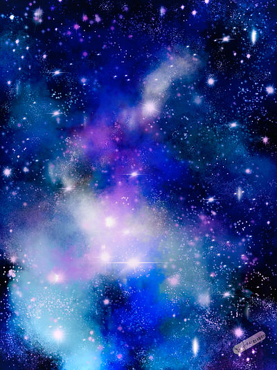 Galaxy illustration illustration