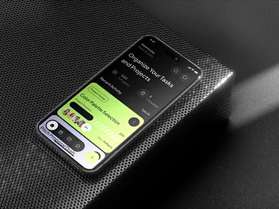 ProTrack: Your Ultimate Project Management Companion charts collaboration collaboration app collaboration tools dark dashboard gant charts mobile management office organize project project management task task management