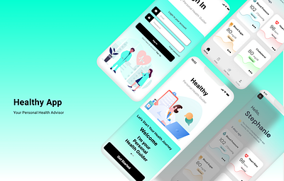 Healthy App app ui ux