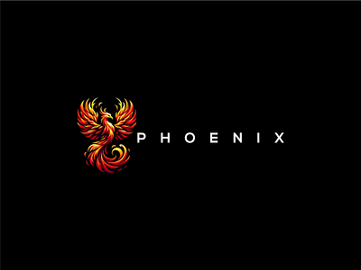 Phoenix Logo animated logo animation animations fire bird fire phoenix motion graphics phoenix phoenix animated logo phoenix animation phoenix logo