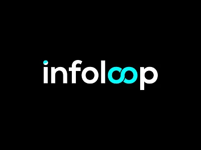 Infoloop adobe adobe illustrator brand brand design brand identify design branding creative elegant graphic design logo logo design logos logotyp luxury modern simple typography wordmark