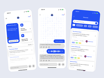 PIXI - AI Life Assistant ai ai chat android artificial intelligence bot branding chat chat app chat bot chatbot component design ios mobile talk ui ux