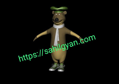 Beautifil cartoon character model and texture. 3d 3d animation 3ds max animation blender branding cartoon cartoon character graphic design maya model photoshop rig texture