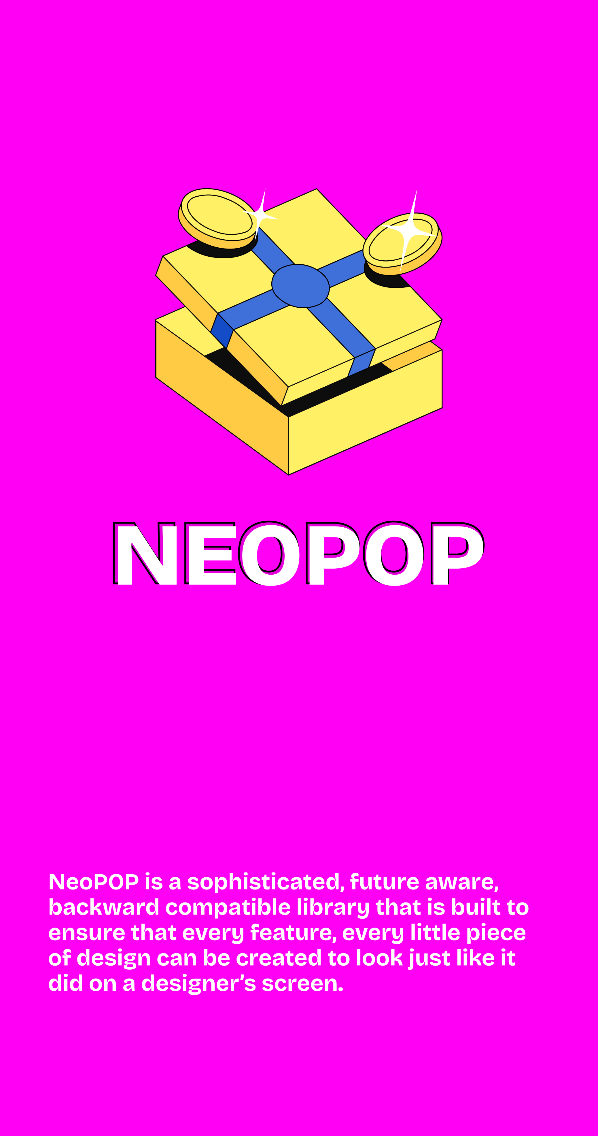 NeoPOP UI Design neopop