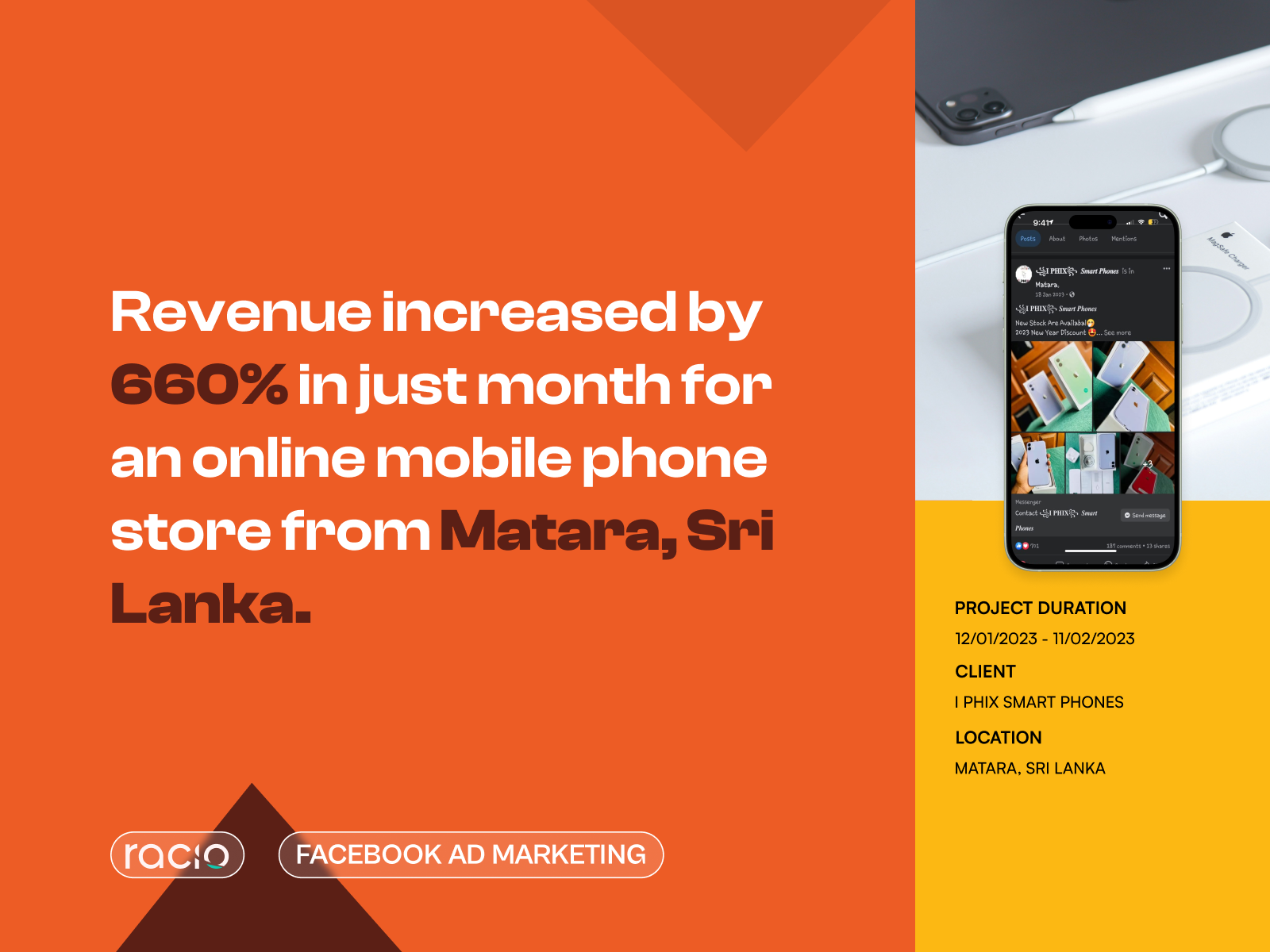 IPHIX Smartphone Store Facebook Ad Campaign ad marketing branding design facebook ad facebook ads fb ad social media marketing ui ux uxui