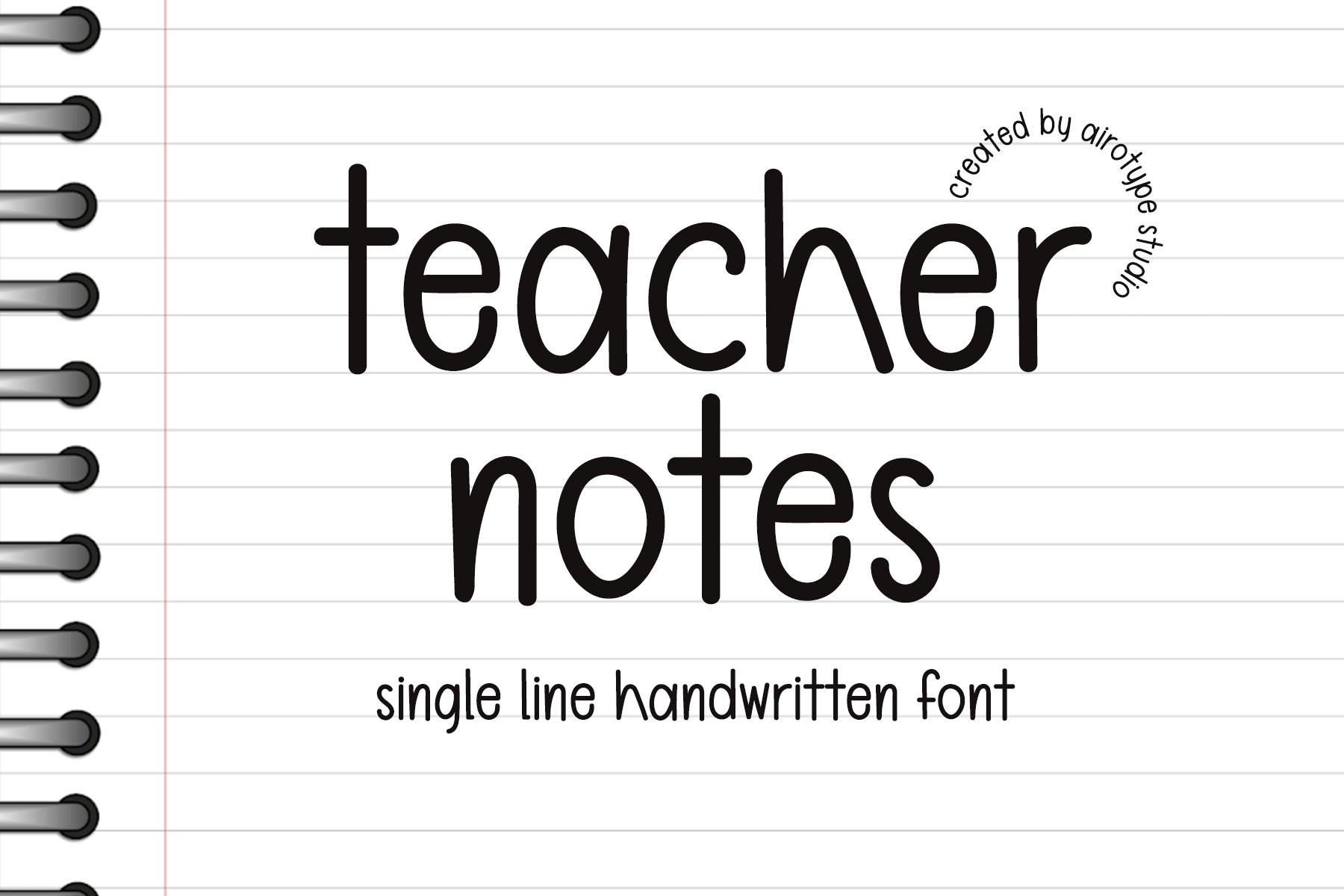 Teacher Notes - Handwritten Font baby font bouncy font cartoon font comic font cursive font cute font font fonts fun font handwriting handwritten font kids font lettering notes font playful font school font script teacher font typeface typography