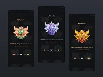 Pan-entertainment social product medal 3d animation award badge branding chat room graphic design honor live streaming medal middle east motion graphics southeast asia ui yalla