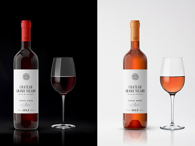 Wine Packaging Mockups alcohol beverage bottle branding label mock up mockup mockup scene packaging red wine rose white wine wine wine glass wine packaging mockups winery