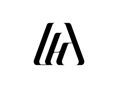 A H Logo a ah brand branding h illustration logo logos