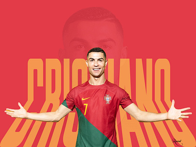 Cristiano Ronaldo Poster 3d animation brand branding cr7 design football graphic design illustration illustrator logo motion graphics ui ux vector