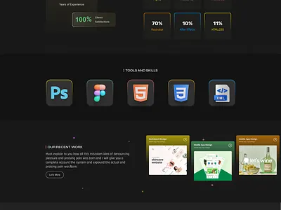 Portfolio Website Ui Design branding design figma graphic design graphics illustration logo ui ux vector webdesign