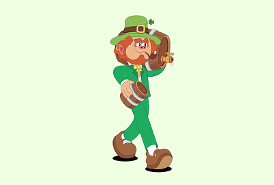 Saint Patrick's Day animation design graphic design illustration vector