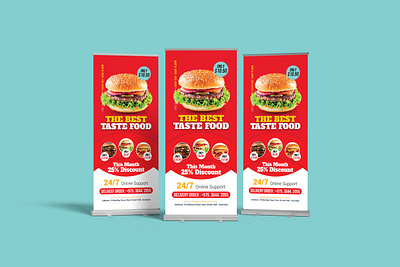 Taste Food annual report brochure design business card catalog company profile flyer design magazing design roll up bannar