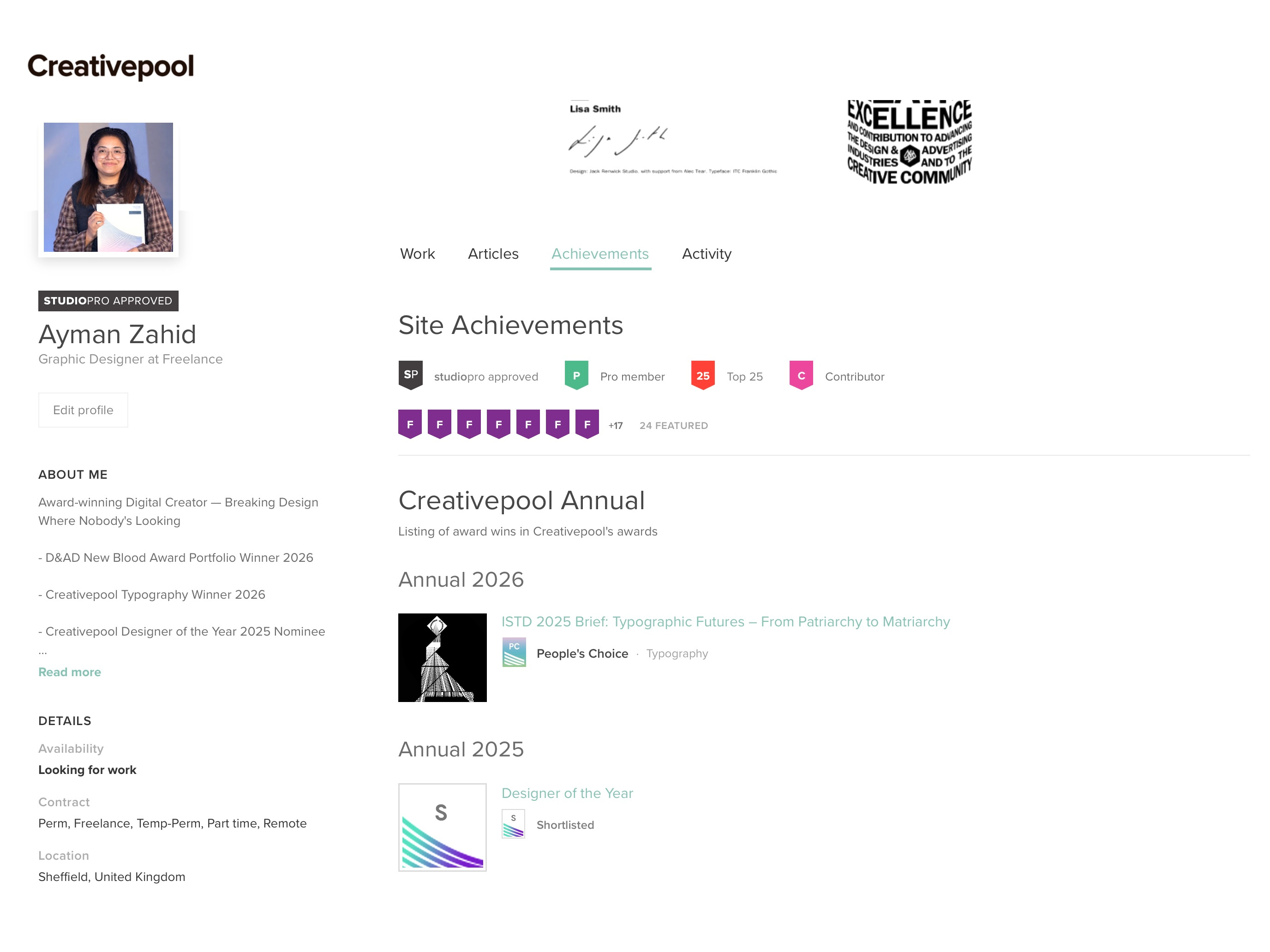Award Nominations 3d animation art artwork branding client work design fashion feedback graphic design illustration landscape logo motion graphics photography trending typography ui ux vector