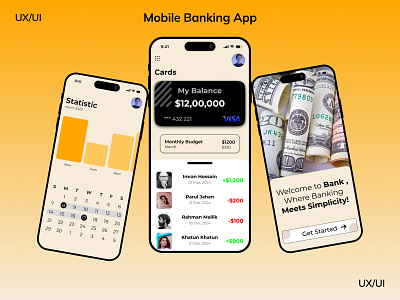 Banking App UI Prototype Animation 3d aftereffect animation app design app ui app ui design baknking ui banking app branding graphic design motion graphics prototype animation ui ui design ui prototype ui ux design ux design