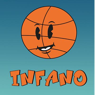 Infano Basket basket logo mascot