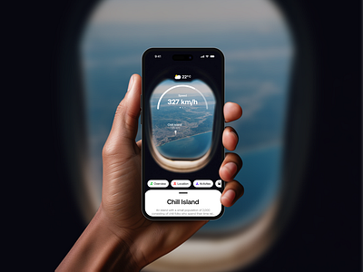 AR Travel Companion App - Flight View 3d app ar app ar app design ar companion ar travel app augmented reality augmented reality app companion app mixed reality travel app virtual reality