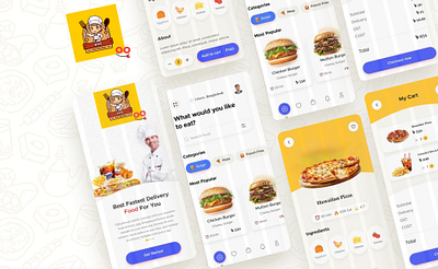 Delivery App Concept conceptdesign design ui ux vector