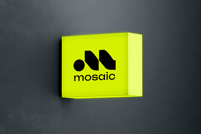 Mosaic Logo Design adobe illustrator brand design brand identity branding business daily design graphic design logo logo design logo designer logodesign logotype