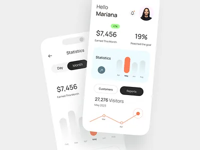 Sales Analytics Dashboard analytics chart customer dashboard dashboard design financial minimal mobile money product sale sales sales dashboard statistic stats transaction trend ui ux website