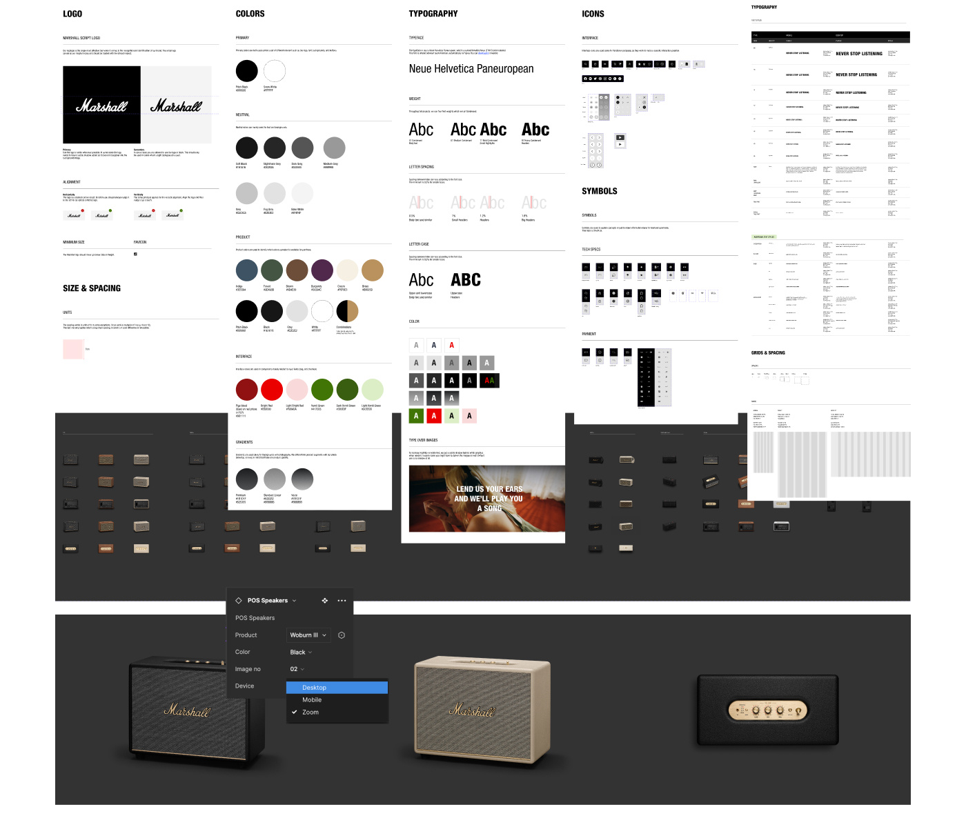 Marshall Design system by Martin B Nagy on Dribbble