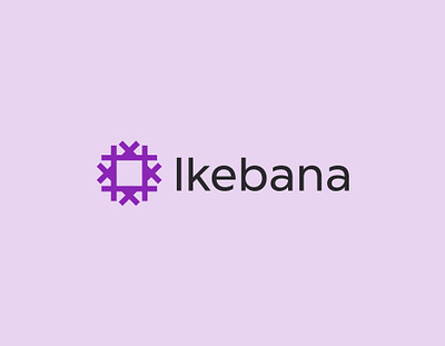 Ikebana abstract abstract logo abstract mark branding elegant flower i letter logo luxury mark minimal monogram premium shop smart store style stylish vibrant
