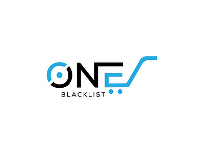 One Blacklist Logo design branding design graphic design illustration logo logo designer logo idea logo mark one logo typography vector wordmark logo