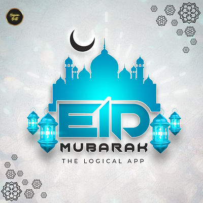 Eid Mubarak 2024 eid mubarak graphic design ui