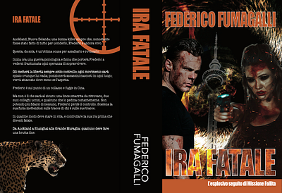 Book Cover Artwork for Ira Fatale book cover design graphic design