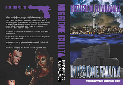 Book Cover Artwork for Missione Fallita book cover design graphic design