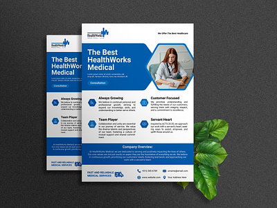 Medical Flyer Design flyer flyer design flyers flyers design graphic design medical flyer medical flyer design simple flyer simple flyer design