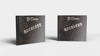 Reckless Album Design branding graphic design shopify typography