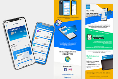 Monibyte App - Newsletter Design adobe photoshop app app design design graphic design newsletter newsletter design ui design