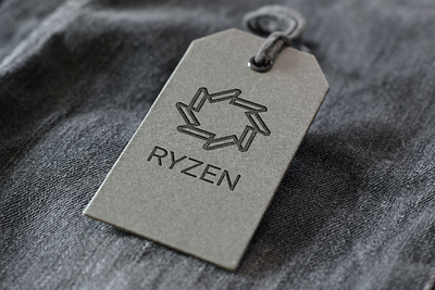 Ryzen Logo brand logo branding company logo creative logo creative logo designer design graphic design illustration logo ui unique logo design